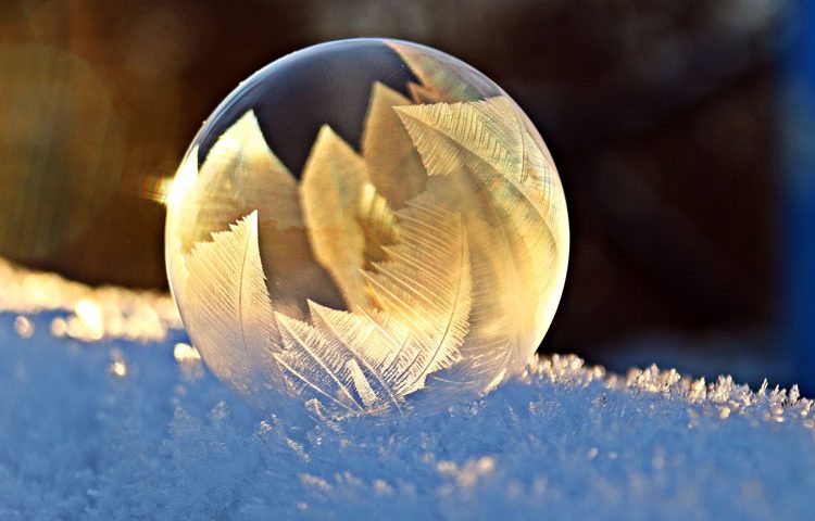 bulle glace froid